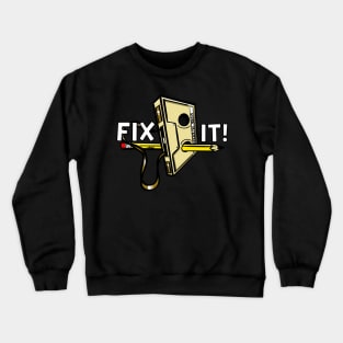 Old School Fix It Crewneck Sweatshirt